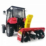 Снегоочиститель СТ-1500 на трактор МТЗ-320 (задняя навеска)