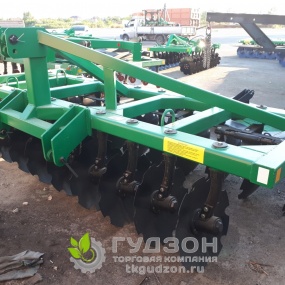 Борона дисковая БД-3,6х2Н 2-х рядная навесная на Т-150