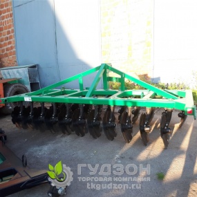 Борона дисковая БД-3,6х2Н 2-х рядная навесная на Т-150